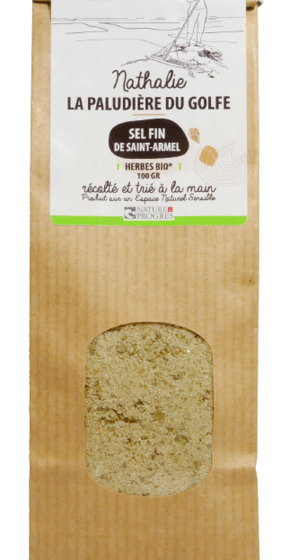 Sel fin herbes bio la paludière du golfe