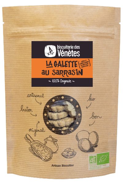 La galette au sarrasin Biscuiterie des Venetes
