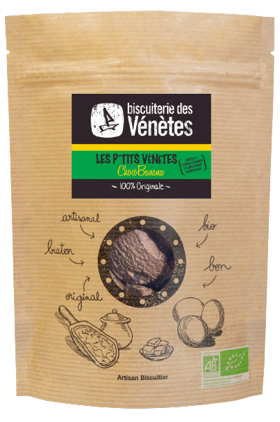 Ptits Venetes choco banane Biscuiterie des Venetes
