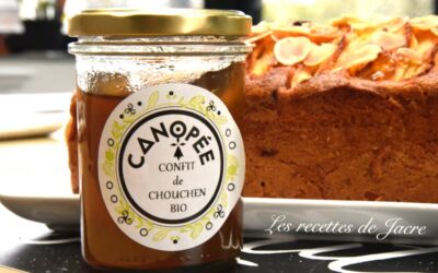 Quatre quart aux pommes et confit de chouchen