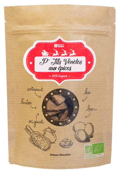 P'tits Vénètes épices - Edition de Noël - Biscuiterie des Vénètes
