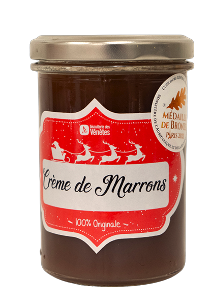 crème de marrons - Biscuiterie des Vénètes - Edition de Noël - Médaillée de Bronze Paris 2023