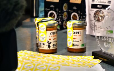 1ère participation au Concours Général Agricole pour notre caramel au beurre salé